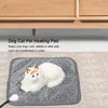 Dog Carrier Dogs Cat Pet Heating Pad High/Low Temp Control Animal Warming Mat Heated Bed 110V US Plug