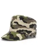 Hommes en plein air Casquette de chasse Snapback Stripe Caps Casquette Camouflage Chapeau Militaire Armée Tactique Peaked Sports Camping Randonnée Sunhat W3921970