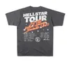 Streetwear HELLSTAR Y2K T-shirt para homens hip-hop retro impressão gráfica algodão em torno do pescoço oversized T-shirt New Harajuku Gothic top 231211