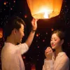 Lanterne Lampe Ing Décoration DIY Noël Mariage Ciel Papier Fête Chinois 201128 Pour 10pcs / lot Flying JllsV yummy shop280V