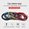 Interieuraccessoires 10M Universele auto-styling Decoratiestrips Afneembare opening Auto-afdichting Dashboarddeur Randlijst Trimlijnstrip