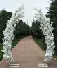 Artificial Cherry Blossom Fake Flower Garland White Pink Red Purple Available 1 mpcs for Wedding DIY Decoration5020283