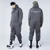 Andere Sportartikel Skianzug Kältebeständiger Herren- und Damen-Overall Outdoor-Set Wasserdichter, winddichter Winter-Schneekleidungs-Outfit 231211