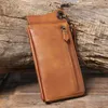 Wallets AETOO Multi-functional Head Layer Cowhide Long Wallet Card Package Integrated Bag Manual Men And Women Vintage Leather Clutch B