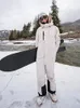 Other Sporting Goods Onepiece Ski Suit Waterproof and Breathable Snowboard Winter Workwear Pants Jacket Women Men Snow Clothe skiing suit 231211