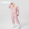 Inne towary sportowe Copozz Winter Ski Suit mężczyźni kobiety Wodoodporne ciepłe kombinezony Sport Sport Snowboard Jesuit Skiing Ubrania 231211