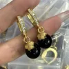 Hoop Earrings for Fashion Studs Pendant Women Men Earring Brass Gold Plated Ladies Ear Clipons Designer CSG2312118-6