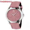 Noir Rose Blanc Couleur Femmes Hommes Unisexe Super Montre-Bracelet 38mm Mouvement À Quartz Mâle Abeille Horloge Montre Véritable Ceinture En Cuir top w246I