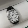 Franker Women Mens Watch loded Out na rękę Diamond V45 kwarc kolekcja mody analogowa zegarek lśniący sukienka wodoodporna montre de lukse