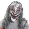 Rolig clown ansikte dans cosplay mask latex fest kostymer props halloween terror mask män skrämmande masker m7 ll