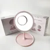 Specchi compatti illuminano la tua routine di bellezza Specchio cosmetico a LED con funzioni di rotazione e memoria dimmerabili - Specchio cosmetico monoch USB con 231211