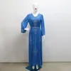 Ethnic Clothing Freading Party Dress Kobiety muzułmański szyfon Abaya sa kimono khimar hiżab sukienki kaftan dubai długa szata eid islam