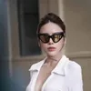 2024 New Luxury Brand Fashion Cat Eye Sunglasses Women Sports Goggle Wholesale Beach Sun Glasses Colorful UV400 Eyewear 6137