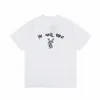 2023 Men's designer white luxury men's and women's T-shirt Casual fashion loose short T-shirt women street wear S-3XL