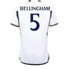 23 24 Bellingham Vini Jr Soccer Jerseys Mbappe Tchouameni 2023 2024 Voetbalshirt Real Madrids Camavinga Rodrygo Modric Camisetas Men Kids Kit Uniformen Fans speler