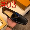 81model Hoogwaardige mannen Designer Loafers Blue Red Black Mocassins Soft Real Leather Formal Party Casual Wedding Slip op Italiaanse kledingschoenen Maat 38-47