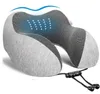 U-образные подушки для шеи из пены с эффектом памяти, мягкая дорожная подушка для шеи, шейный самолет, 302814 см, постельные принадлежности для здравоохранения 6193260
