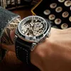 Новые высококачественные часы в китайском стиле Richar* с резьбой и турбийоном, мужские механические червоточины с концепцией