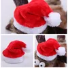 Abbigliamento per cani Cappello natalizio per animali domestici Babbo Natale per gatti Cani Cuccioli Decorazione natalizia Anno Forniture per feste Piccolo costume