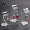 Ensemble de 3 pièces acrylique bijoux boucles d'oreilles support présentoir organisateur étagère boutique comptoir vitrine bijoux boucles d'oreilles présentoir M313Q