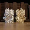 ZORRO Nieuwe Creatieve Luxe 3D Draak Carving Retro Kerosine Lichter Metalen Lassen Slijpschijf mannen Roken Accessoires Gift