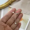 Chain Ashiqi 4-5mm Mini Natural Freshwater Pearl Armband 925 Sterling Silver Chain Jewelry Gift for Women 231208