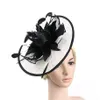 Vintage Damen Fascinator Clip Damen Tag Rennen Hochzeit Party Bankett Braut Tiara Kopfbedeckung J0113236b