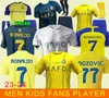 23 24 Al NaSSr fc Home Away 3rd Maglie da calcio Ronaldo CR7 Gonzalo Mane Martinez Talisca FANS Versione giocatore Uomo Bambini Kit Calcio Shiirt uniforme