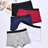 Unterhosen 4/8PCS Baumwolle Männer Boxer Komfort Unterwäsche Atmungsaktive Slips Höschen Nahtlose Plus Größe Shorts Solide Boxer