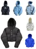 2023 Nuevo 5A Hombres Chaquetas de invierno Puffer Parka Chaquetas de plumón Abrigo cortavientos Sudadera con capucha extraíble Bordada Cálido Casual Outwear tamaño XS / S / M / L / XL