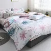 Zestawy pościeli Szare paski Zestaw Nordic podwójny podwójny łóżko kołdra Decor Decor Decor Bed -Blothes Adult 4PCS 231211