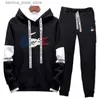 Men's Tracksuits Autumn Brand designer Tracksuit Hooded Pullover and Jogger Pants Classic Men Women hoodie Daily Casual Sports Hoodie Jogging Suit Q231211