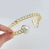 Modedesigner 18k Gold Lady Choker halsband lyxiga smycken halsband elegant hjärtformad pärlhalsband kvinnor bröllop clavicle283t