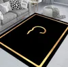 Tapis de porte d'entrée moderne de luxe léger, tapis de pied lavable, tapis d'entrée de coupe pour la maison