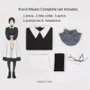 Kostymer Anime Jujutsu Kaisen Kuroi Misato Uniform för kvinnor Full Set av anime cosplay kostymer