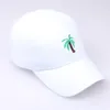 Ball Caps Men's Palm Tree Embroidery Baseball Cap Women Boy Coconut Snapback Hip Hop Outdoor Curved Black Cotton Dad Hat