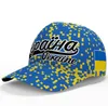 Casquette de baseball Ukraine 3d sur mesure nom numéro équipe Logo Aw chapeau Ukr pays voyage nation ukrainienne drapeau ukrainien couvre-chef5334430