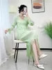 فساتين العمل Miyake Pleated Tassels Tassels مجموعات النساء 2023 الربيع الكوري للأزياء V-Neck Cardigan مع حبات بدلة من قطعتين