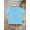 Casablanca triangel tennis tryck tees runda hals lös sol bomull t skjortor kort ärm t-shirt för män och kvinnor casablanc toppar polos