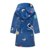 Handlingar Robes Children Bath Flanell Winter Kids Sleepwear Robe Infant Pijamas Nightgown For Boys Girls Pyjamas 2 12 Years Baby Clothes 231211