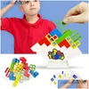 Altri giocattoli Blocchi impilabili Tetra Tower Nce Gioco Costruzione Puzzle Board Assembly Mattoni educativi per consegna drop Otsj3