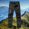 Pantaloni da uomo Uomo Outdoor Asciugatura rapida Traspirante Pieghevole Assorbimento a due tagli Pantaloncini sportivi da trekking Casual