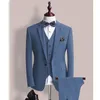 Ternos masculinos feitos sob medida, vestido de casamento do noivo, calças blazer, calças clássicas de alta qualidade, SA04-67999