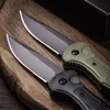 9070SBK 9070 Claymore Automatisk kniv Nylonfiberhandtag utomhus fällkniv D2 Blade Camping Självförsvar Taktiska knivar EDC Tool