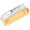 Dinnerware Sets Sealed Box Butter Tray Holder For Refrigerator Dish Small Container Cheese Storage Keeper Cupcake Containers