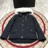 Winterhoodie donsjack Heren Designer jas Authentieke 90% ganzendons vulling Koudebestendige en waterdichte stof Arctic Silver Fox Bontkraag Herenjassen met capuchon