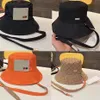 Classic Designer Ball Caps Womens Multicolour Reversible Canvas Bucket Hat Fashion Designers Caps Hats Men Summer Fitted Fisherman297t
