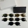 Yaz lüks güneş gözlükleri kadınlar çerçeve gözlükleri erkek aksesuarları moda güneşlik aynası tasarımcısı parti hediyeleri mengenglass Aralık 11 Peut hi-q