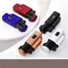 Ny No Gas Lighter Windproof Can Light Cigars Simple Business Multi-Color Gradient Men's Gift