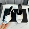 Damen-Slingback-Sandalen, Designer-Slipper, Hausschuhe, Lackleder, klobige Absätze, Slides, Damen-Hochzeitsschuh, Outdoor-Freizeitschuh, rosa, rot, burgunderrot, grün, Freizeitschuh